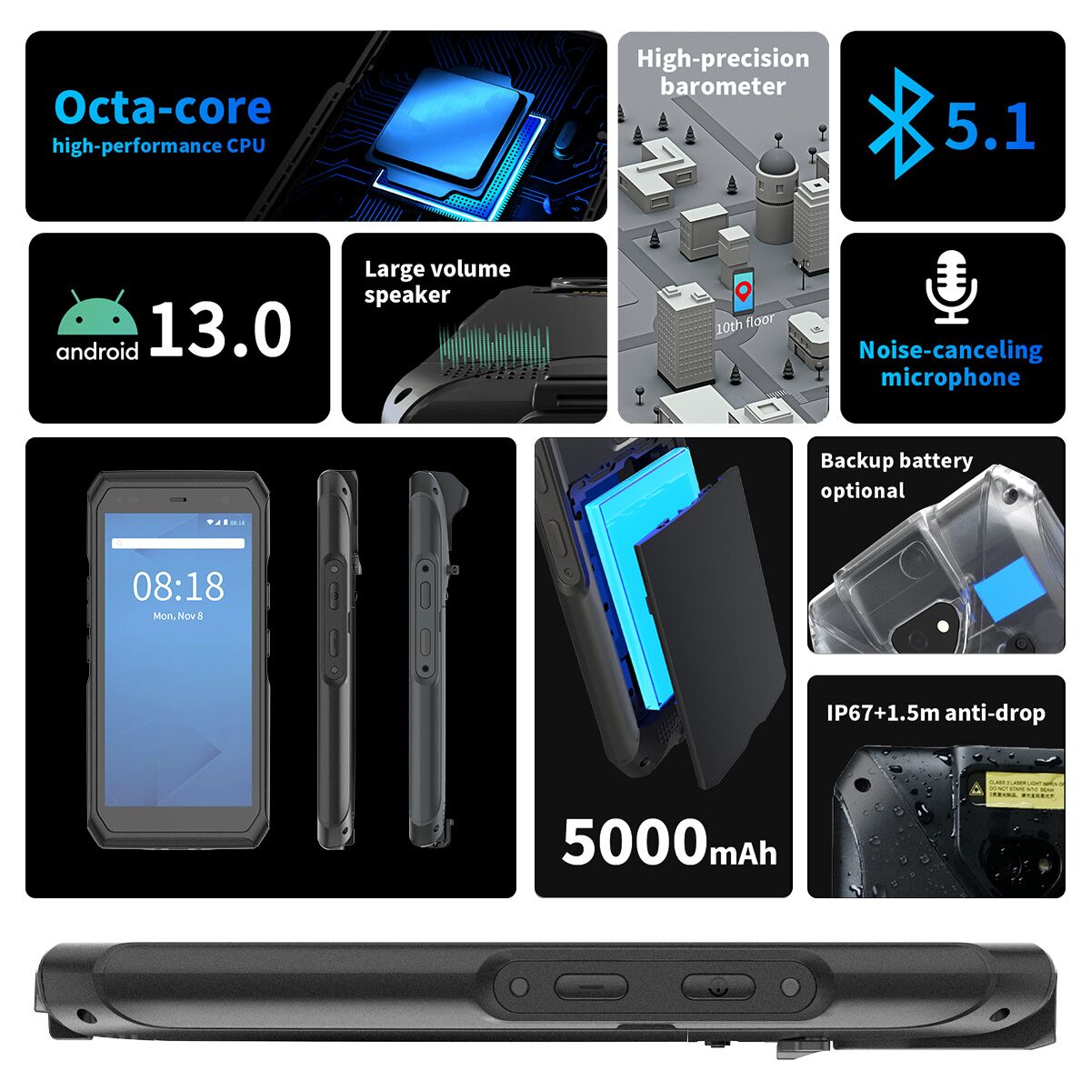 T3 PRO Handheld Mobile Computer - Image 2